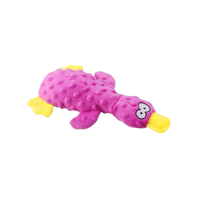 Dog Toys For Aggressive Chewers Yellow Duckling Squeaky Soft Chew Toy For Small Medium Large Dogs 10 in