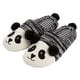 thumbnail image 1 of EeaseMX Pantuflas de panda para otoño e invierno, adorables y cálidas, de algodón, para el suelo, para el hogar - 29 cm (Talla 42-43), 1 of 7