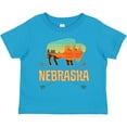 thumbnail image 3 of Inktastic Nebraska Vacation Buffalo Boys or Girls Toddler T-Shirt, 3 of 5