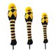 thumbnail image 1 of Advancent Funda de tres piezas para palos de golf, antigruesa, de punto, de hilo, ideal para mujeres, portátil, amarilla. Golf amarillo, 1 of 6