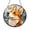 Acrylic 3.5 Inch, variant on Corgi Inspired Stained Glass Suncatcher – Colorful Window Art
