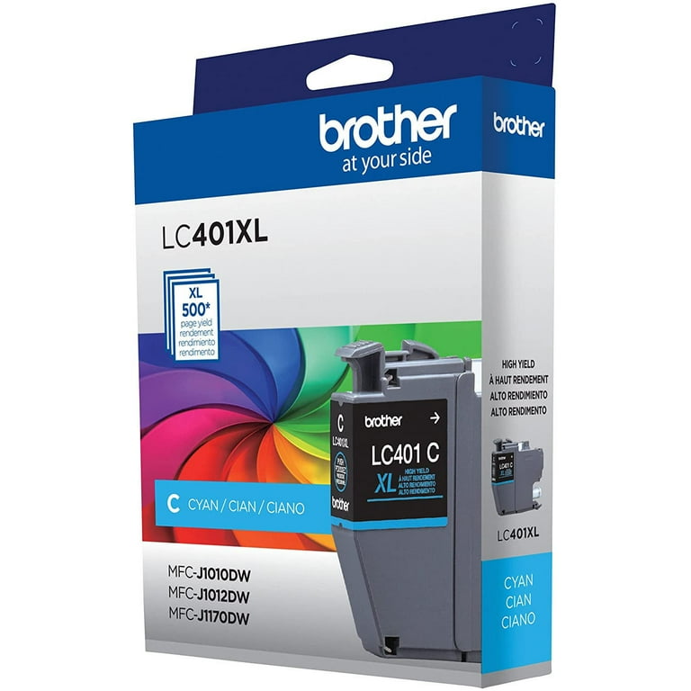 LC401XLCS High-Yield Ink, 500 Page-Yield, Cyan LC401XLCS High-Yield Ink, 500 Page-Yield, Cyan