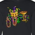 thumbnail image 4 of Inktastic Mardi Gras Jester Long Sleeve T-Shirt, 4 of 5