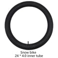 thumbnail image 1 of Mosiee Enjoy Maximum Comfort And Convenience With Our Snow Bicycle Inner Tube For Fat Bikes/E Bikes In 20/24/26X40 Size!, 1 of 9