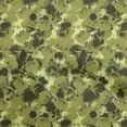 thumbnail image 1 of oneOone Polyester Spandex Dark Olive Green Fabric Florals Sewing Craft Projects Fabric Prints By Yard 56 Inch Wide, 1 of 4