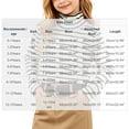 thumbnail image 3 of Girls Boys Turtleneck Long Sleeve Tops Striped Pullover Slim Fit Layering Fall Winter Fashion Soft Comfort Base Shirts Black 5-6Years, 3 of 9