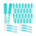 thumbnail image 1 of wonima11 72 Pcs Hair Brushes in Bulk for Homeless, Hair Brush Bulk Nylon Bristles Brush Vent Hair Brush for Curly Wavy Hair Blow Drying Separating Styling Detangling Suitable for Travel Shelter Hotel, 1 of 1