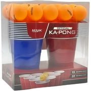 Majik Ka-Pong Multiplayer Party Game with 12 Penn Table Tennis Balls