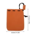 thumbnail image 2 of RUNROTOO coin bags Coin Pouch Rustic Brown 1Set for Adults Various Occasions, 2 of 7