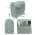 thumbnail image 5 of Funny Lounger Chair Bag, Original Funny Teardrops Rain Shower Textured Pattern Girl Image, High Capacity Storage with Handle Container, Lounger Size, Green Pink, by Ambesonne, 5 of 5