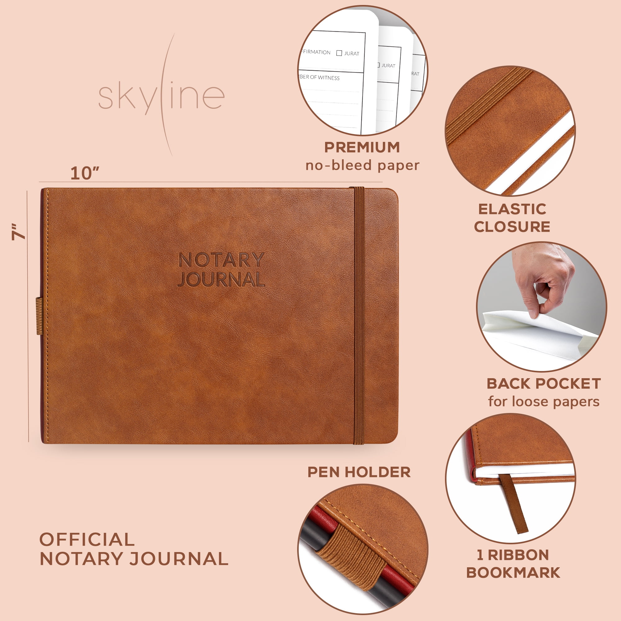 Skyline Official Notary Journal