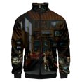 thumbnail image 3 of Chaqueta de hombre con estampado 3D de mural de lujo barroco retro, sudadera de exterior de aristocracia medieval, chaqueta de gran tamaño, abrigo, ropa de calle, 3 of 5