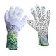 thumbnail image 5 of Guantes de portero para adultos, guantes deportivos de portero, transpirables con agarres fuertes, fútbol blanco y verde, 5 of 8