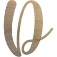 thumbnail image 1 of Wooden Large Letter D, Unfinished Wall 22'' Tall Craft, Paintable DIY, 1 of 3