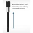 thumbnail image 3 of Varilla de extensión magnética de 3 piezas, punta de destornillador para taladro eléctrico, broca hexagonal de 1/4, soporte para puntas de destornillador con barra de liberación rápida, 60/100/150 mm, 3 of 5