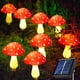thumbnail image 1 of Luces Solares de Hongos Rojos Windpnn para Decoración de Jardín, 1 of 3