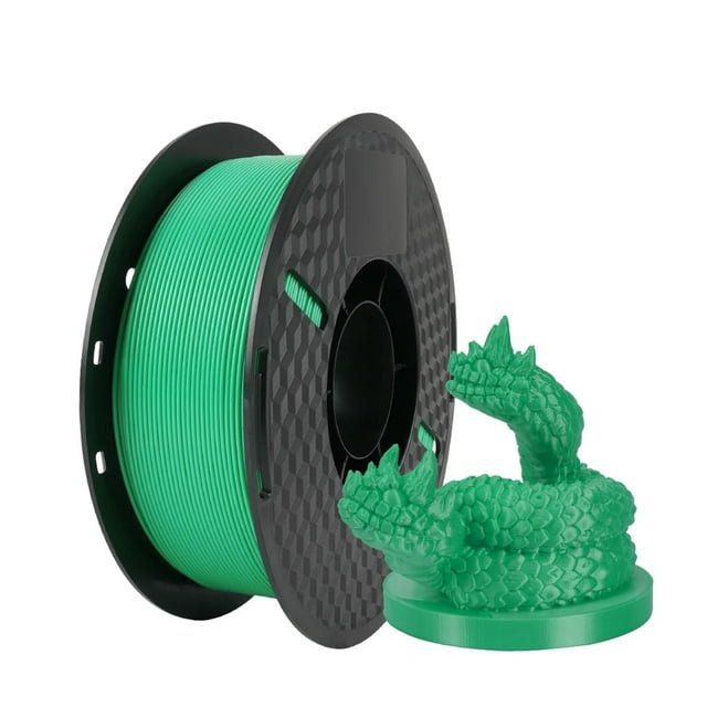 PETG 3D Printer Filament, 1.75mm 1KG Toughness 3D Printing Material Standard 1Roll/KG ,Easy to Use