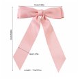 thumbnail image 5 of Hair Bow Clips, Christmas Hair Bows, Satin Ribbon Bow Hair Clips for Women Girls, Large Sturdy Hair Accessories with Tassel, Soft Fabric, Perfect for Parties Weddings Gifts, 5 of 5