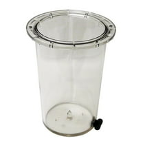 14" Clear Solid Outdoor Boat Raw Water Strainer Basket