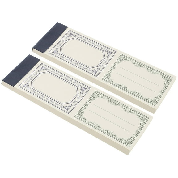 unbranded  2 Pcs Notebook Server Notepad for Work Mini Writing Pads Office