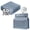 Airy Blue, variant on 50 Pcs Coffee Bags with Valve, 16 oz Matte Finish Stand-Up Bags, Resealable Zipper Packaging Bags (7.6 x 8 x 3.1 Inch)-Grey