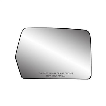 80194 - Fit System Passenger Side Non-heated Mirror Glass w/ backing plate, Ford F150 04-08 (does not fit STX models), F150 09-14, Mark LT 06-08, 6 13/ 16" x 9 1/ 8" x 10 1/ 2" (w/ o Blind Spot)