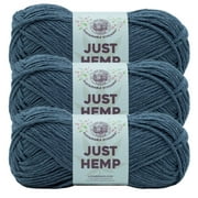 Lion Brand Yarn Just Hemp Coal Hemp Yarn Bulky Hemp Gray Yarn 3 Pack