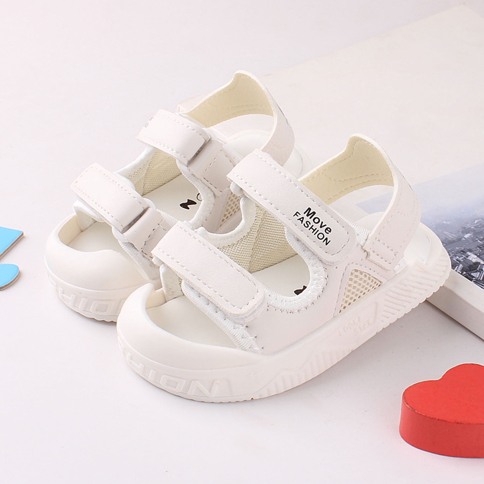 Rollback 10 under Mrasaso Kids Shoes Toddler Baby Girls Boys Cute Shoes Hollow Out Soft Kids Summer Non slip Sandals Walmart