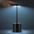 thumbnail image 3 of Merkury Innovations 10.5" Metal Muticolor LED Touch Lamp Black, 1-pack, 3 of 5