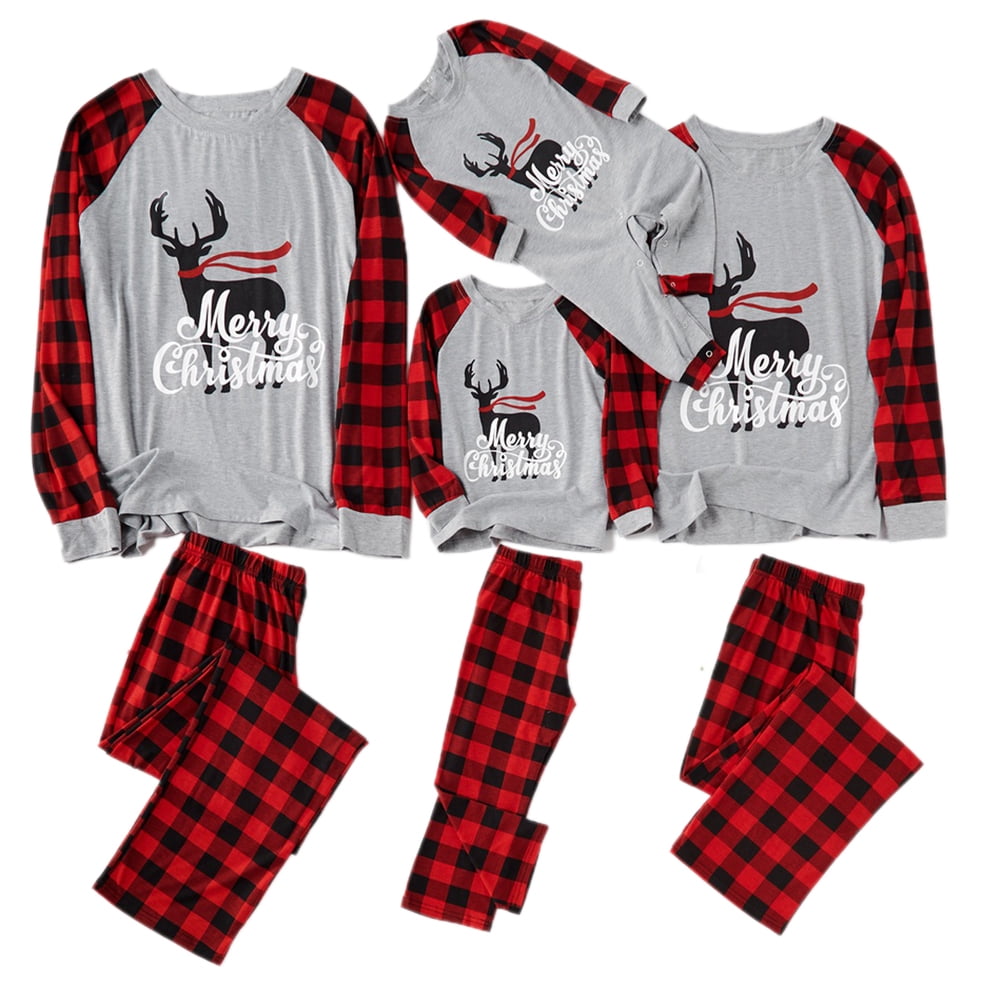 Christmas Deals 2021 Family Matching Christmas Pjs Dad Mom Baby Kid ...