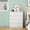 White, variant on Jopath 4 Drawer Dresser, 31.5In Black Dresser for Closet with Handle-Free Design, Closet Chests Organizer for Bedroom, Living Room,Natural