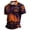 Purple, variant on Leidass Mens Halloween Polo Shirt Short Sleeve Casual Collared Pullover with Button Khaki 2XL