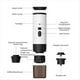 thumbnail image 2 of Cafetera Expreso Portátil Inalámbrica y Eléctrica para Coche, Casa y Camping. Compatible con Cápsulas y Polvo., 2 of 5