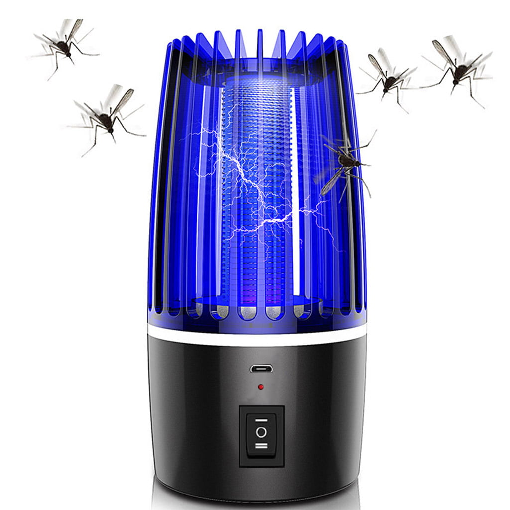 Mini LED Electric Mosquito Fly Pest Bug Insect Killer Night Lamp European Plug 