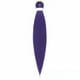 thumbnail image 2 of Extensiones de Cabello Sintético Morado de 66 Cm para Trenzas | Cosplay, Espectáculos | 90 G | Resistente Al Color | Volumen de Salón | Envase Al Por Mayor, 2 of 7