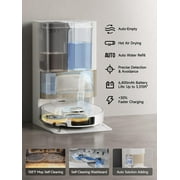 Dreame X40 Ultra Robot Vacuum, Removable & Liftable Mop, 12000Pa Suction, 158°F Mop Self Cleaning