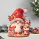 thumbnail image 4 of Ganfancp Innovadora Navidad Pintado de Madera Ensamblado Decoración Decoración de Navidad Puzzle Ornamento para Escritorio Construye Tu Propia Cabaña de Santa Claus y Renos Pantalla Ofertas Del Día 1, 4 of 6