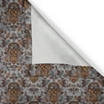 thumbnail image 4 of Ambesonne Evil Eye Window Valance, Boho Hamsa Motifs Tribal, 54" X 18", Slate Blue Orange, 4 of 5