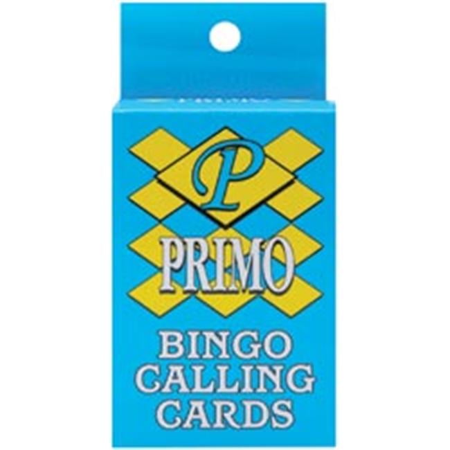 Regal Games High Contrast Easy Read Bingo Calling Card Deck E1 for sale online 