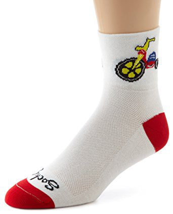 Socks SockGuy Classic 3" Black L/XL Cycling/Running 