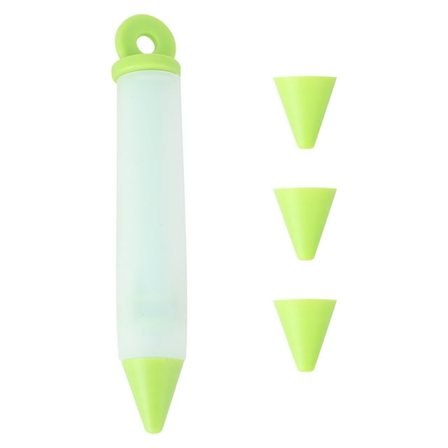 SHISUYAN 1Set Silicone Cake Decorating Pen Tool Kit for Home Bakers and Hobbyists