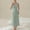 Green, variant on Women Maternity Slip Dress Solid Color Long Cami Slips Casual Lounge Built-in Bra Pregnancy Dress for Breastfeeding Black S