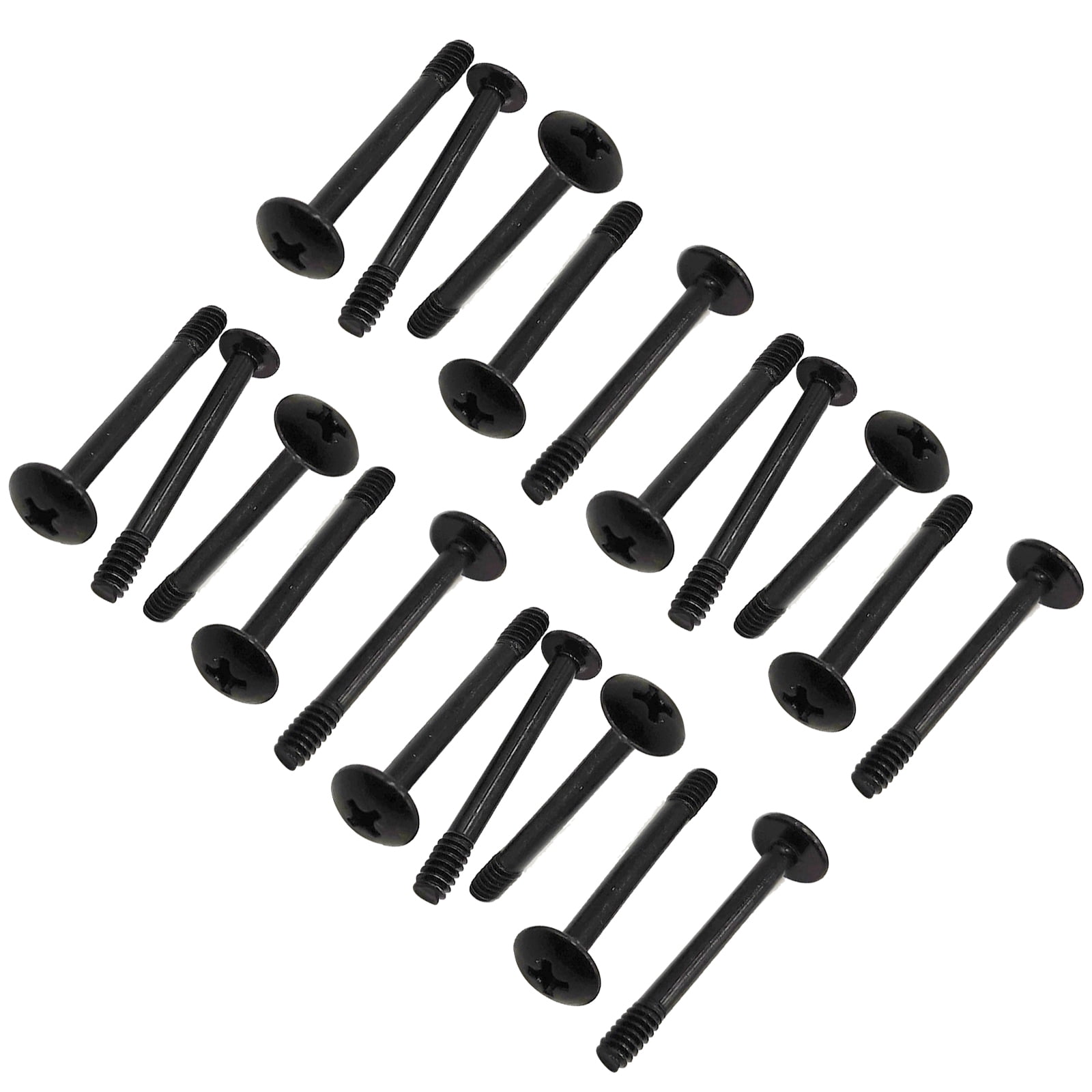 Pc Radiator Screws 20Pcs PC Computer Case Video Console Cooler Radiator Fan Long Screws 6 ...