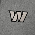 thumbnail image 4 of Men's Antigua Heather Black Washington Commanders Effortless Full-Zip Hoodie Jacket, 4 of 4