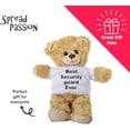 thumbnail image 2 of Security Guard Teddy Bear, Gift Stuffed Animal, Plush Teddy Bear with Tee, Welcoming Baby Gift, Gift for Her, Gift for Newborn, Cute Birthday Christmas Basket Gift Idea, 2 of 3