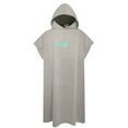 thumbnail image 2 of XBASW Surf Poncho with Pocket Quick Dry Bath Robe Wetsuit Changing Towel Hoodie for Men Women Adult, 2 of 12