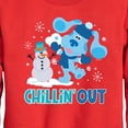 thumbnail image 3 of Blue's Clues & You! - Chillin' With My Snowmies - Toddler And Youth Crewneck Fleece Sweatshirt, 3 of 5