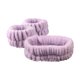 thumbnail image 1 of Diademas de vellón de Coral para mujer, bandas para el pelo impermeables, pulseras absorbentes, conjunto de accesorios para el cabello, 1 of 4