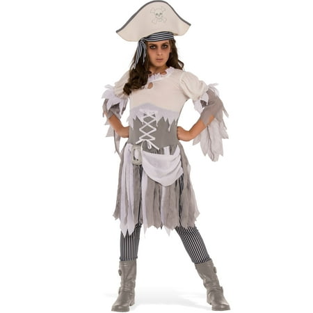 Ghostly Pirate Girls Costume