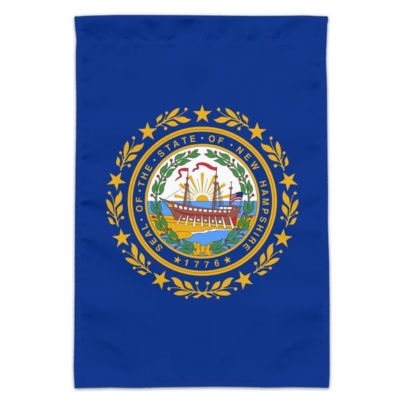New Hampshire State Flag Garden Yard Flag